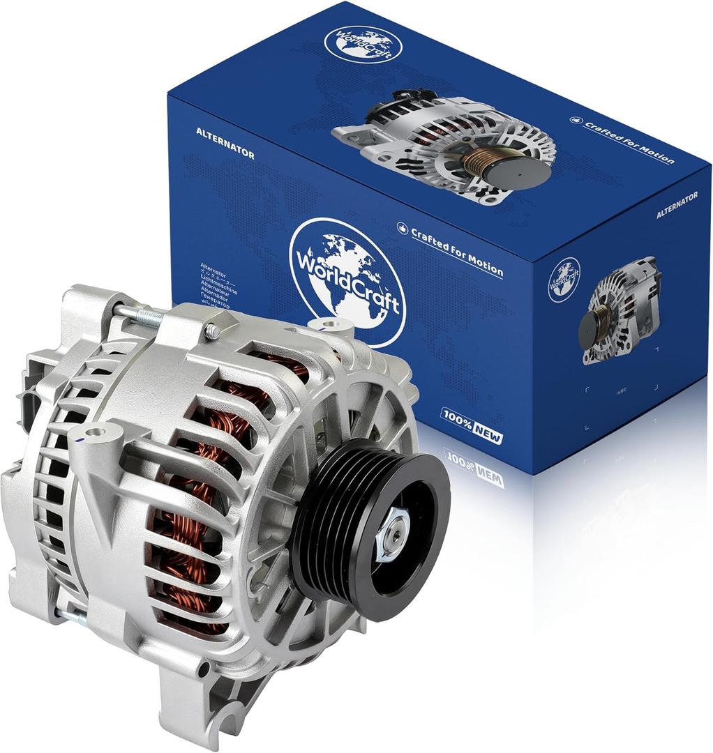 WorldCraft 12V 175A CW 6-Groove High Output Alternator for Ford Explorer