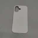 for iPhone Air Case, Liquid Silicone Cover with Camera Protection Anti-Scratch Soft Microfiber Lining Shockproof Protective Phone Case for iPhone Air 6.5", White