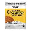 Honey Stinger Organic Vanilla Waffle, Energy Stroopwafel for Exercise, Endurance and Performance, Sports Nutrition for Home & Gym, Pre and Post Workout, Box of 16 Waffles, 16.96 Ounce (EXP 08/27/26)
