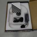 Depusheng 2.4G Wireless Microphone Headset, Lavalier and Handheld Mic 160ft Range, with 1/8''&1/4'' Plug for PA System, Voice Amplifier (One lavalier Microphone)