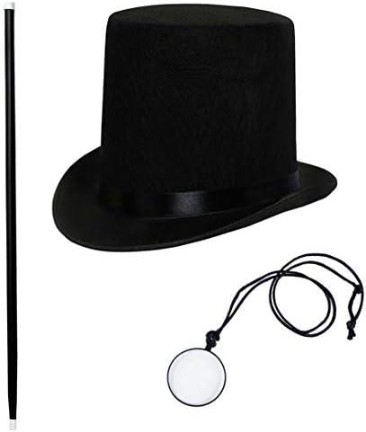 Tigerdoe Gentleman's Costume - Rich Man & Victorian Accessories - 3-Piece Victorian Costume