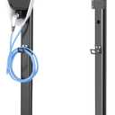Universal EV Charger Pedestal Stand, 59-Inch Floor Mount with Cable Hook