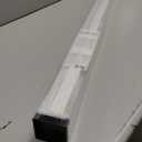 Cordless Blackout Roller Shades Blinds for Windows Free-Stop,Pull Down Room Darkening with Valance,Thermal Insulated Woven Fabric Window Door Blinds for Home,Office,White 34" W x 72" H