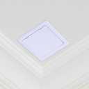 Suteck Plastic Access Panel for Drywall Ceiling 22 x 22 Inch Reinforced Plumbing Wall Access Doors Removable Hinged White