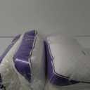 HOMELAB Adjustable Shredded Memory Foam Pillows Queen Size, Cooling Bed Pillows for Sleeping with Removable Cover, Medium Pillows for Side Stomach & Back Sleepers, 2 Packs 20"x28" (White)