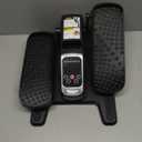 Under Desk Elliptical Machine, Electric Elliptical Exerciser for Senior, Quiet & Small Electric Seated Pedal Exerciser for Home with Display Monitor, Remote Control & 12 Adjustable Speeds