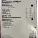 300 Mini Lights, 68 ft 6" Lighted Length