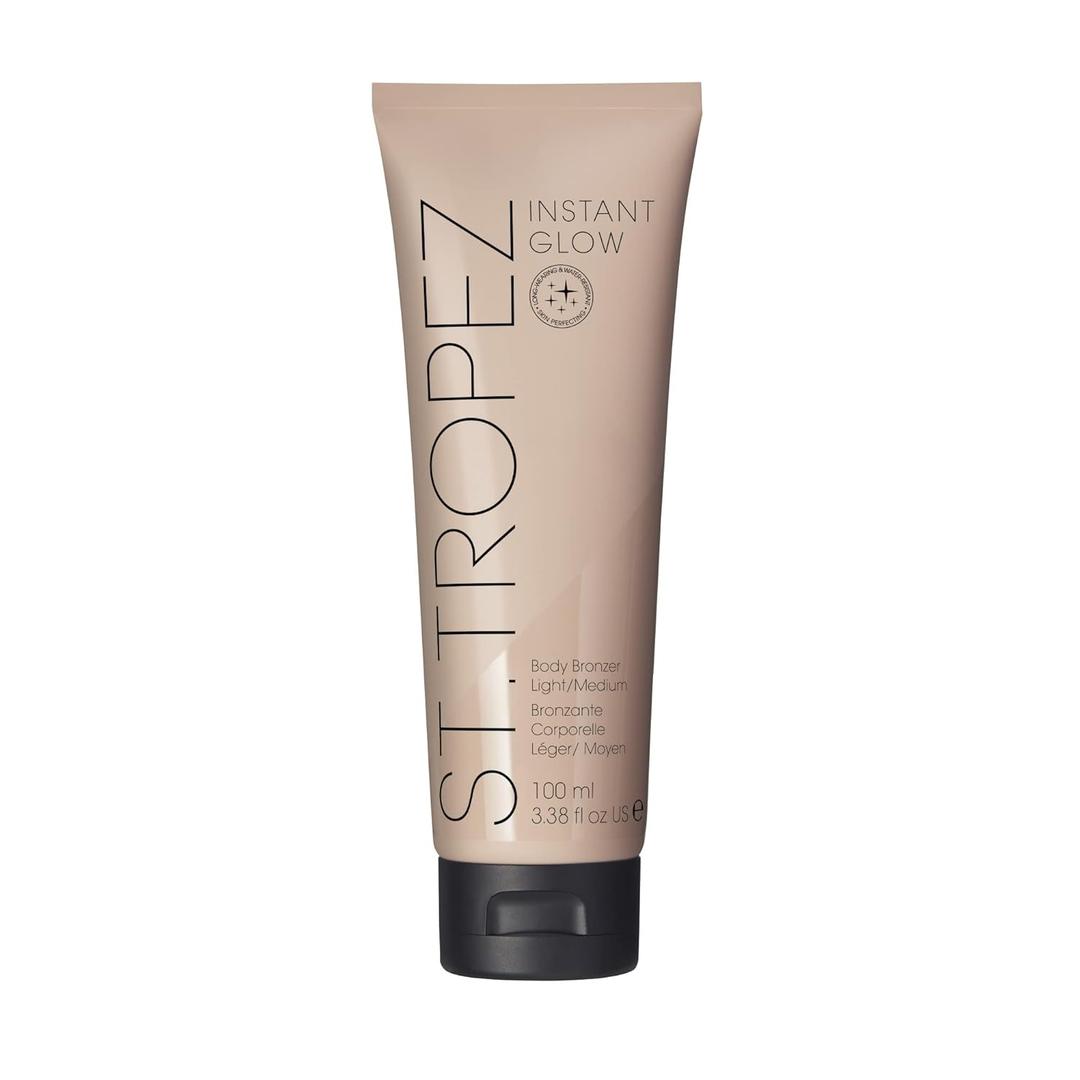 St.Tropez Instant Glow Face & Body Bronzer Makeup, Smudge-Proof, Vegan, Natural & Cruelty Free, 3.38 fl oz