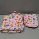 CAMTOP Kids Backpack with Lunch Box for Girls Boys Lightweight Waterproof Preschool Kindergarten Elementary School BookBag (Pink Dinosaur)