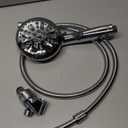 Cobbe High Pressure Shower Head with Built-in Pause Button, 9-Function Detachable Showerhead with Handheld Brass Swivel Bracket & Stainless Steel Hose, Water Saving 1-Click Stop, Chrome