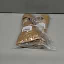 2 x Yountoon Sun Straw Visor Hats for Women Wide Brim Roll-Up Packable UPF 50+ (One Size, White)