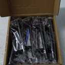 Ravinte 12 Pack | 5 Inch Cabinet Pulls Matte Black Stainless Steel Kitchen Drawer Pulls Cabinet Handles 5InchLength, 3Inch Hole Center