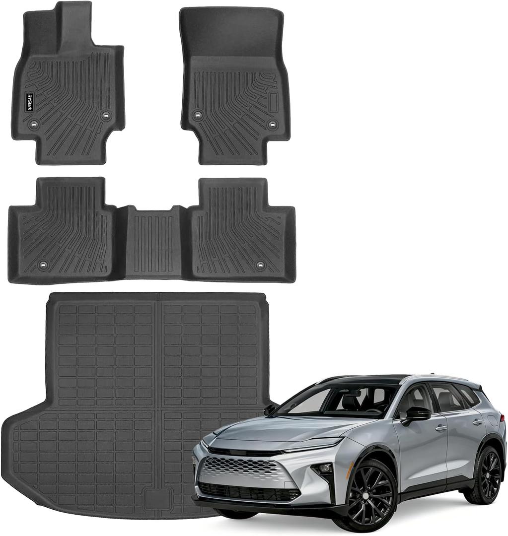 Floor Mats & Cargo Liner Compatible with Toyota Crown Signia 2025 2026,All Weather Protection,Waterproof,Anti-Slip TPE Floor Mats & Trunk Mat Compatible with Toyota Crown Signia 2025 2026 Accessories
