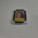 Malden International Designs Black Sleek With Silver Inside Border Picture Frame, 5x7, Black