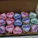 JOYIN 30 PCS Valentines Day Clear Slime Hearts for Kids Classroom Exchange Prizes, Valentine Party Favors, Gift Exchange