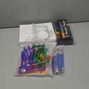 Sherr 108 Pcs 12 Set Black Girl Sip and Paint Kit for Adults 8''x10'' Pre Drawn Canvas to Paint DIY Acrylic Painting Kit Pre Printed Canvas for Date Night Mother's Day Party Team Building