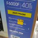 SAMSUNG 40-Inch Class Full HD F6000 Smart TV (2025 Model) HDR, Object Tracking Sound Lite, Knox Security, One UI Tizen, Smart TV