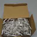 Joomer Christmas Icicle Lights - 32FT Plug in String Lights Waterproof, 8 Modes Timer Connectable Outdoor String Light for Christmas Party, Eaves, Roofs, Xmas Decorations (Warm White)