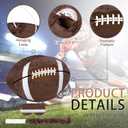 Football Pinata with Pinata Stick & Hanging Football Party Decorations Footballs Games for Footballs Sport Themed Birthday Party Supplies