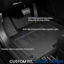 Floor Mats for Kia Sportage Hybrid 2026 2025 2024 2023(Not Fit PHEV & Gas), All Weather TPE Trunk Mat Cargo Liner with Backrest Mats & Door Sill Guards Car Mat Accessories
