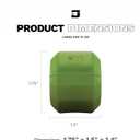Jawzrsize Pop 'N Go Jaw, Face, and Neck Exerciser - Define Your Jawline, Slim and Tone Your Face, Look Younger and Healthier - Helps Reduce Stress and Cravings - Facial Exerciser (Advanced Green)