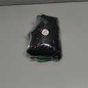 GRACE KARIN 2026 Women's Long Sleeve Wrap Blouse - Boat Neck Ruched Fitted Trendy Top for Fall Dressy Casual (Medium, Black)