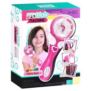 Marbe Electric Ceramic Hair Braider,Hair Styling DIY Convenient Twist Braid Hair Braiding Tool for Girl's Headdress Pink