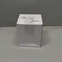 Tessco for you 48 Pcs Christmas Fillable Light Bulb Ornaments, 3.4 oz 100 ml Clear Plastic Light Bulb Jars with Cards & String for DIY Crafts, Candy, Juice, Xmas Tree Decoration, Party Favors