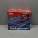 Premium Inflatable Tanning Pool Lounger | Inflatable Tanning Bed for Adults - 4 in 1 Multipurpose Suntan Tub | Pool Floats Adults, Inflatable Pool Float | Tanning Float - Sunbathing Pool Raft