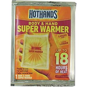 HotHands Super Warmer Larger Size Heat Pack Of 10