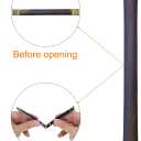 uxcell 12Pcs Metal Internal Flex Frame, 15cm/5.9" Coin Purse Frame Handbag Hinges Clip for Wallet Bag DIY Craft Sewing Purse Making, Bronze