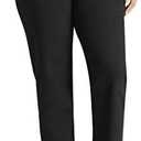 Lee Womens Plus Size Instantly Slims Classic Relaxed Fit Monroe Straight Leg Jean 18W Medium