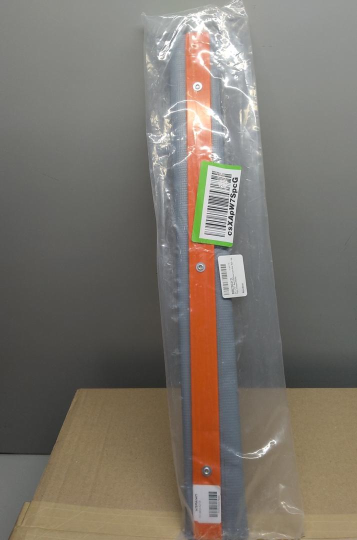 24" x 12" Nonreflective Cone Bar Roll-Up Sign, Danger(White)