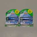 Scrubbing Bubbles Fresh Gel Toilet Bowl Cleaning Stamps, Helps Keep Toilet Clean and Helps Prevent Limescale & Rings, Rainshower Scent, 1 Dispenser with 6 Fresh Gel Stamps (2 Pack)