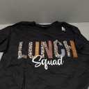 Lunch Squad School Counselor Food Service Crew Lunch Lady T-Shirt, L