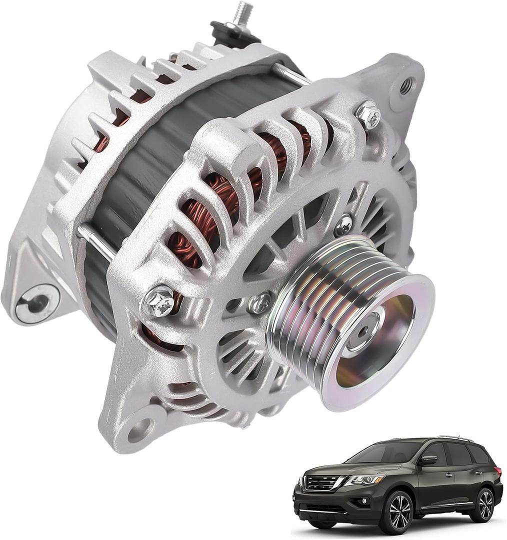 Alternator Replacement for Nissan Murano Pathfinder 3.5L INFINITI JX35 QX60 2013-2016 150A CW 7-Groove 231003JA1A 11538 23100-3JA1ARE