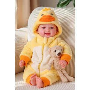 BABESIDE Lightweight Baby Doll Set 15" Realistic Soft Doll for Girls, Easy to Carry & Hug Pretend Play & Gift