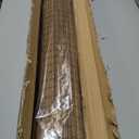 UNISHADES Cordless Bamboo Roman Shades for Windows, 100% Blackout Backing Fabric for Light Blocking, 43" W 64" H - Papara Carbon