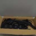 Trellis for Climbing Plants Outdoor - 69"(H), Expandable and Rust-Proof Metal Plant Support, Easy Installation, Garden Trellis for Potted Roses, Vines, Jasmine(1 Pack)