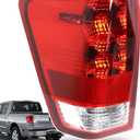 Tail Light Assembly Compatible with 2004-2015 Nissan Titan Left Driver Side Replace: 265557S227
