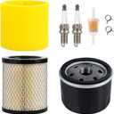 YT3000 LT2000 Air Filter Oil Filter Tune Up Kit for Craftsman T2200 YS4500 YTS3000 T1400 42" 46" Lawn Tractor Riding Mower with 19.5hp 20hp 21hp Engine