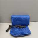 1010 Canopy Replacement Top, Pop Up Canopy Replacement Tent Cover for Straight Leg Frame, Waterproof Canopy Top Cover for Garden Patio Camping (Top Only)(Blue) (118"x118" Top)