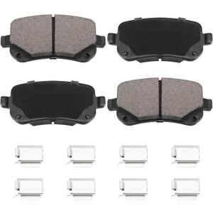 D1326 Rear Brake Pads Fit For Dodge Grand Caravan 2008-2011, Journey 2009-2012, Chrysler Town & Country 2008-2011,Volkswagen Routan 2009-2012