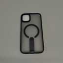 for iPhone XR Case Compatible with Magsafe, Built-in Invisible Stand [Military Drop Protection] Strong Magnetic Shockproof Slim Protective Phone Case Cover for iPhone XR 6.1 (Black)