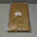 8 Pack Plastic Tablecloth 84" Disposable Table Cloths for 6 to 8 Foot Tables Round Table Cover for Parties (Gold, Round)