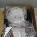 LINZINAR Plant Stand Indoor 4 Tier 5 Potted Multiple Plant Shelf Stands for Garden Corner Balcony Living Room Black