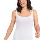 Jockey Women's Undershirt Supersoft Cami (X-Large, White)