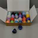 Impossmaker 24PCS 3D Printed Dragon Eggs, Prefilled Easter Dragon Egg with Dragon Toy for Basket Stuffers, Unique Easter Basket Essentials for Kids Goodie Bag Fillers, Classroom Prize Supplies