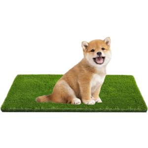 Artificial Grass, Professional Dog Grass Mat, Potty Training Rug and Replacement Turf Outdoor Rug Patio Lawn Decoration, Easy to Clean with Drainage (39.4 x 19.7 inch)