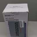 Humidifiers for Bedroom, 2.0L Cool Mist Humidifier for Home Plant and Baby Nursery, Quiet Ultrasonic Humidifier with 360 Nozzle, Auto Shut-Off, Filterless, Black